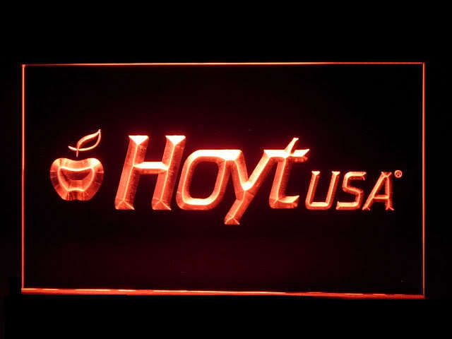 Hoyt USA Bow Archery Neon Light Sign